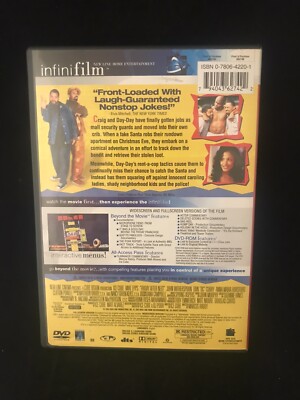 Friday After Next (DVD, 2002) Christmas Comedy Movie Ice Cube New