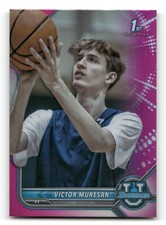 2021-22 Bowman University  Pink Refractor - #20  Victor Muresan