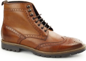 brogue derby boot