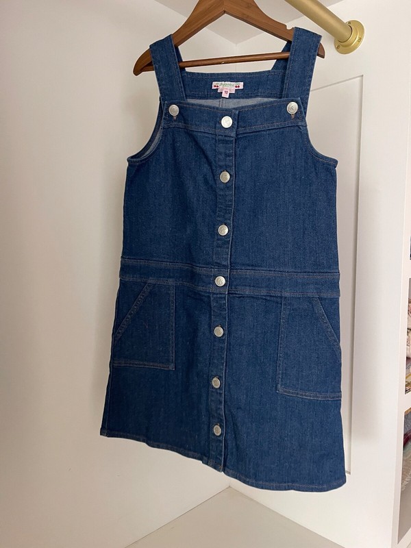 10y old Bonpoint Super Cute and stylish Blue Jeans dress in excellent condition
