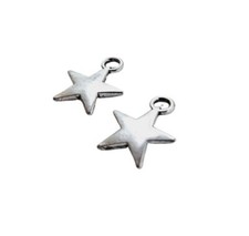 Star Wholesale Charm - 20 Pieces - Jewelry Making DIY Craft Mini Star Pendant