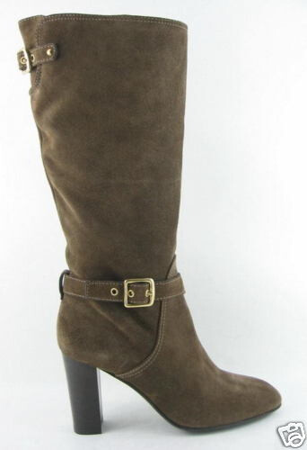 COACH ROBYNN FLINT SUEDE KNEE HIGH BOOTS 9.5/M NIB - Picture 2 of 3