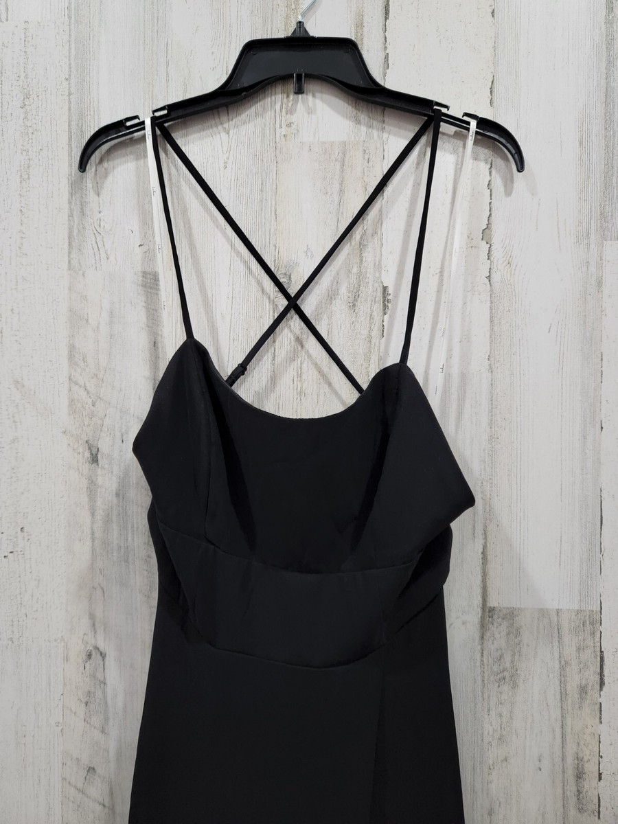 LULUS Dreamy Romance Black Backless Maxi Dress**Stunning Style Size  LARGE**NWOT | eBay