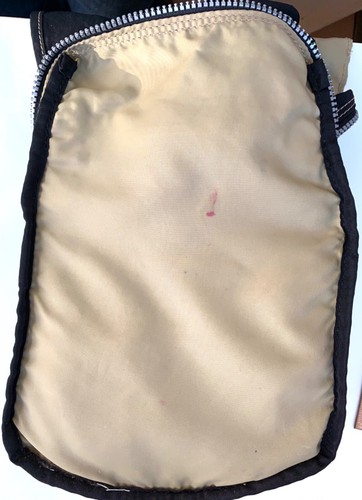 RARE Model Vintage Kipling Black Private Transport Crossbody Bag #0103 SA - Picture 11 of 16