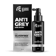 Beardo Grey Control Serum  Amla + Methi + Rosemary + Brahmi + Bhringraj 50ml
