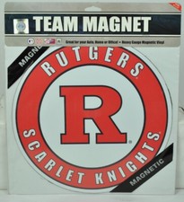 NCAA Rutgers Scarlet Knights Jumbo Magnet Sport Refrigerator Car Decoration Fan