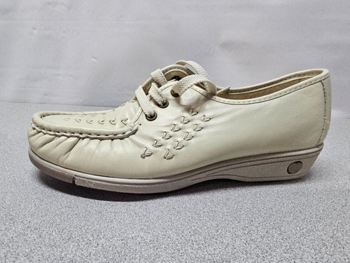 New Soft Spots Bonnie Women Size 6.5 N Bone Loafer Shoe Oxford Casual Work Flats - Picture 2 of 10