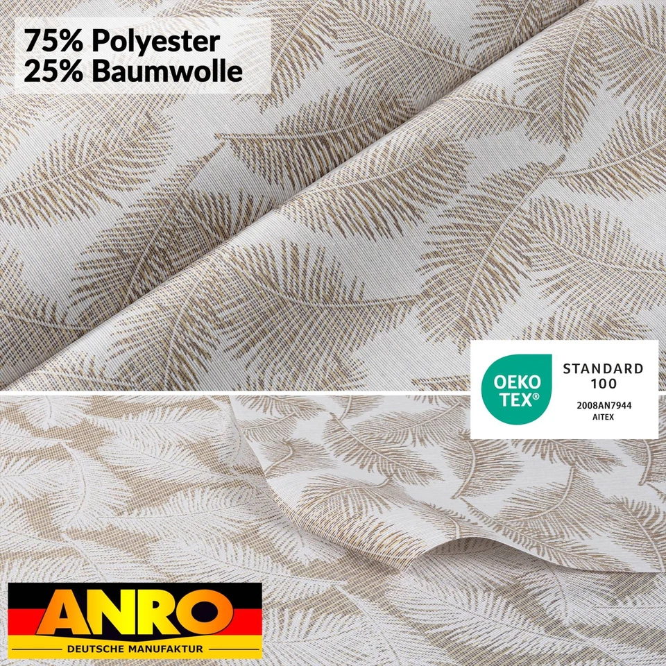 Tischdecke abwaschbar Stoff Tafeldecke Tischtuch Lurex Teflon Fleckenschutz - Bild 3 von 4