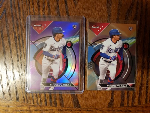 Miguel Vargas [Refractor] #33 2023 Topps Finest card