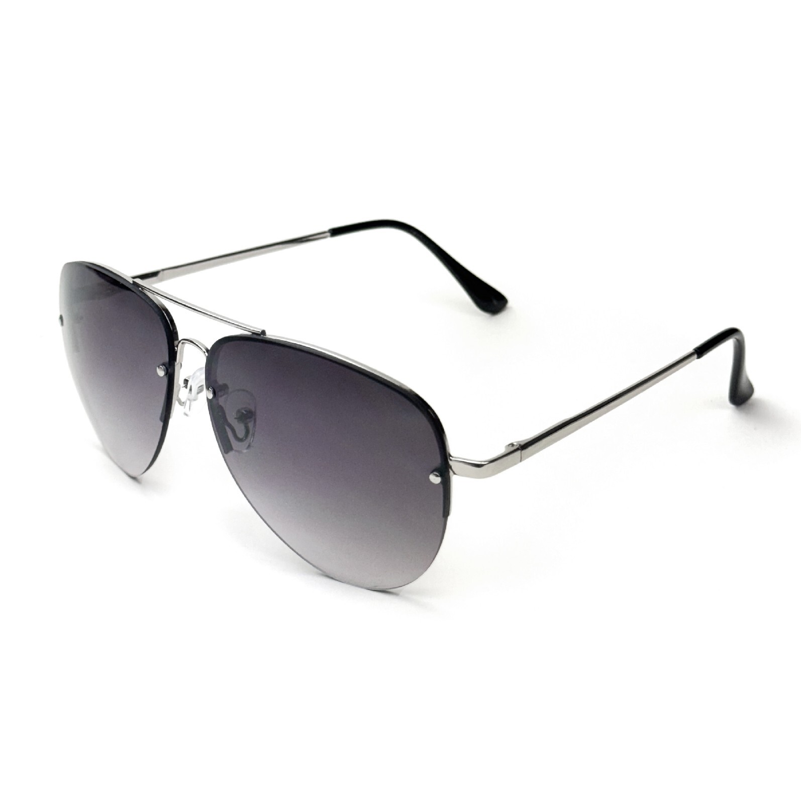 Aviator Sunglasses Women Men Retro Driving Pilot Black Shades F1837 Gradient-image
