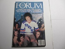 FORUM magazine April 1981 Ron Duguay NEW YORK RANGERS