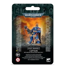 Captain with Master-Crafted Bolt Rifle Space Marines Blister Warhammer 40K