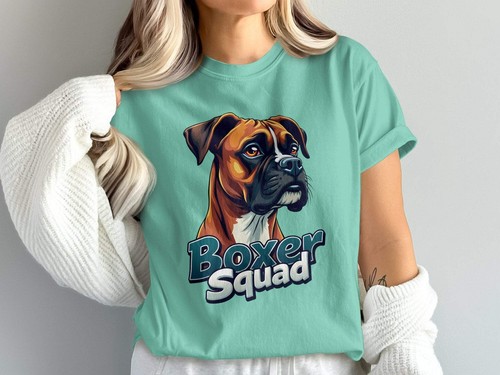 Boxer Squad Graphic Print Crew Neck T-Shirts - Picture 37 of 65