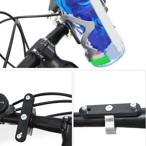 Bike Bottle Cage Mount Handlebar Bottle Holder For Cycling Aluminum Alloy - Picture 4 of 12