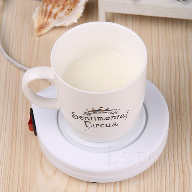 Hot Office House Use Electric Warmer Cup Coffee Milk Heating Pad AC 110V Gayly