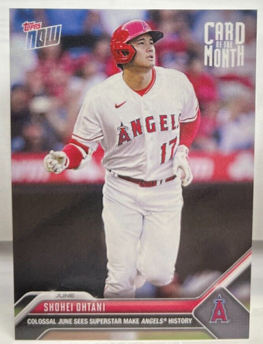 Shohei Ohtani 2023 Topps Now MLB Card of the Month June #M-JUN - LA Angels - SP