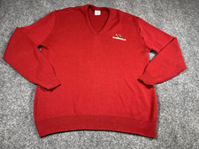 VINTAGE Arizona Cardinals Sweater Adult Size XL Long Sleeve V Neck Knit USA Made