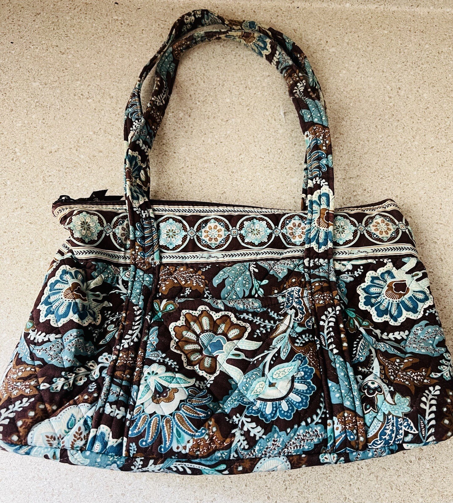 Vera Bradley Blue Java Purse - image 1