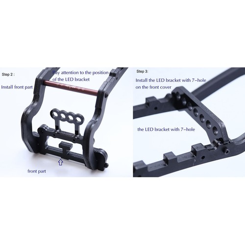 Repalcement Body Shell Protection Frame for MAXX 2.0 1/10 RC Crawler Roll Cage - Picture 8 of 12