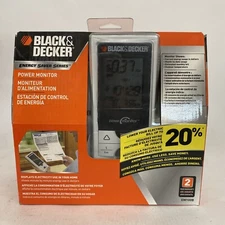 Black & Decker energy saver series EM100B power monitor LCD display NIB
