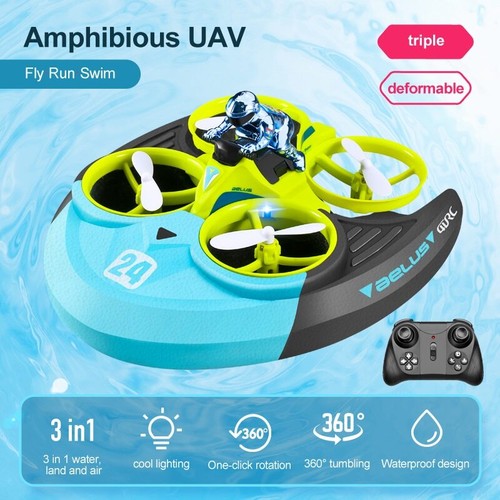 2023 V24 Mini RC Drone Water Hovercraft Boat Speed Drift 2.4G Quadcopter - Bild 30 von 30