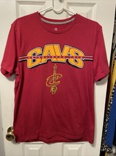 Cleveland Cavaliers Basketball Shirt NBA Brand Established 1970 Men's Red Tee L