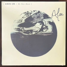 AMOS LEE My New Moon Ltd Ed RARE New Hand Signed LP White Vinyl Record!