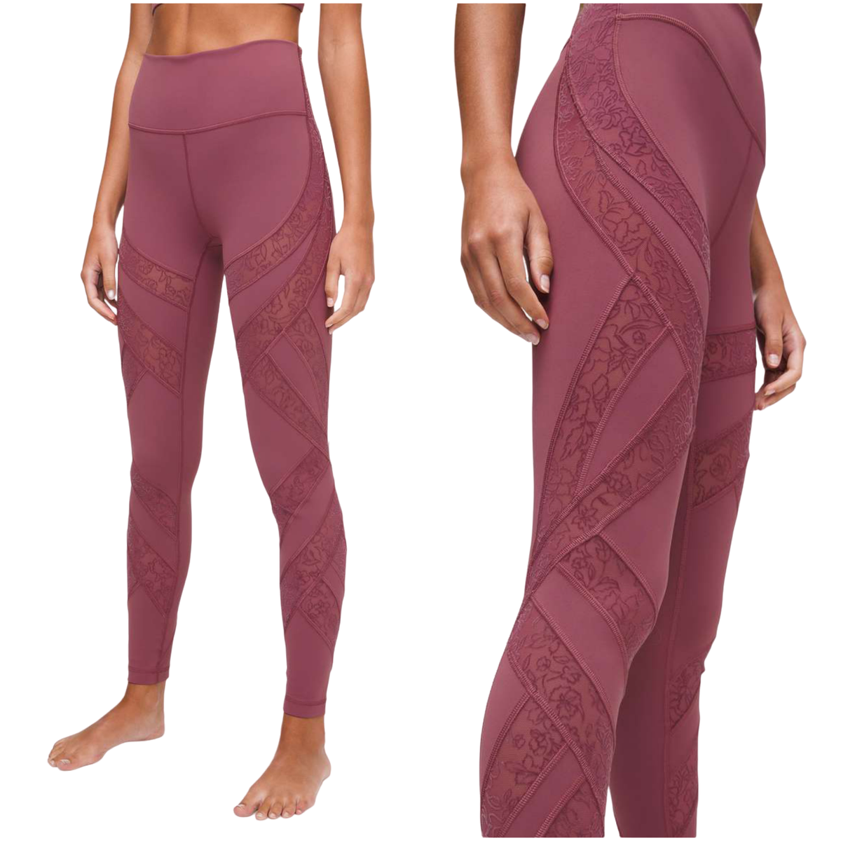 Lululemon Wunder Under High-Rise Tight Flocked 28