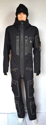 BOGNER 007 BODE HERREN BOND OVERALL SKIANZUG BLACK UVP 2500€ Gr 52 56 XL 3XL NEU