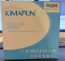 Kimafun 2.4G Wireless Lavalier Microphone Voice Amplifier G102-3