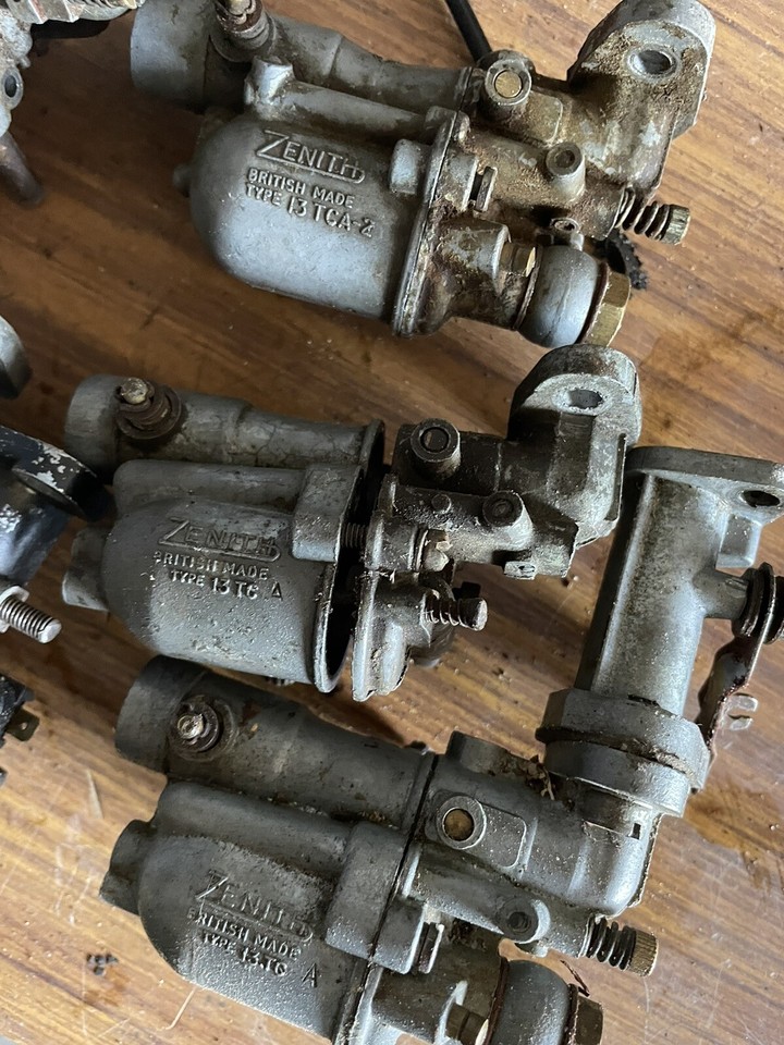 ZENITH TYPE 13 TCA And TC CARBURETTORS Job Lot eBay