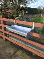 2 ' Foot Cattle Sheep Horse Gate Trough Hook Over Hang On Galv Feed Very Heavy 2 ' Foot Cattle Sheep Horse Gate Trough Hook Over Hang On Galv Feed Very Heavy