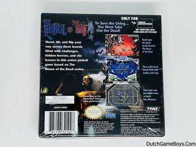 Pinball of the Dead (Nintendo Game Boy Advance, 2002) for sale