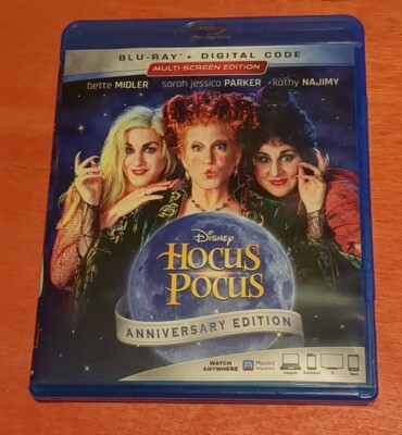 Hocus Pocus Blu-ray Bette Midler Sarah Jessica Parker Kathy Najimy omri  katz