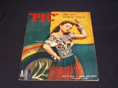 1944 MAY 9 PIC MAGAZINE - ANNE BAXTER FRONT COVER - E 20594