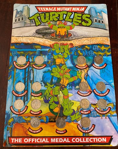 teenage mutant ninja turtles the official medal collection