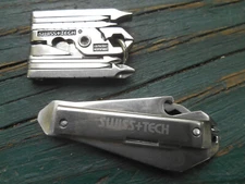 Swiss+Tech ST53100 Stainless Steel 19-in-1 & Micro Slim 9-in-1 Pocket Multitools
