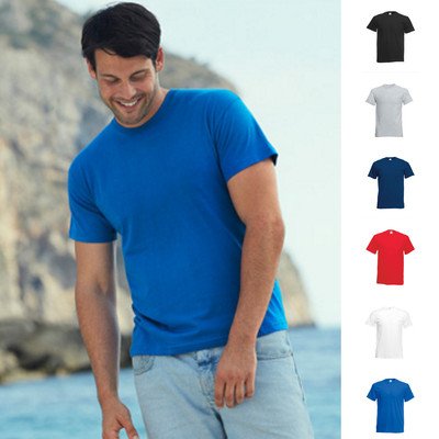 5er Fruit of the loom Herren T-Shirt Full Cut Original T Set Rundhals Baumwolle