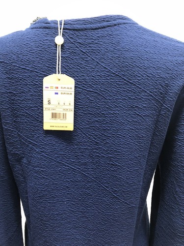Pull Salsas Femme Taille S Bleu Neuf - Picture 6 of 9