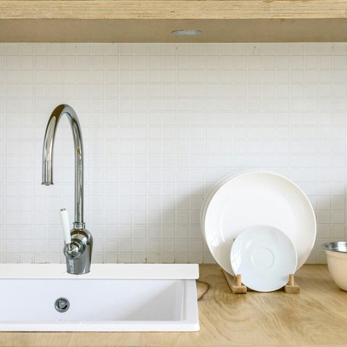 Diatomit-Stein-Spülbecken-Tablett für Küchenarmaturen, schnell trocknend, - Bild 12 von 12