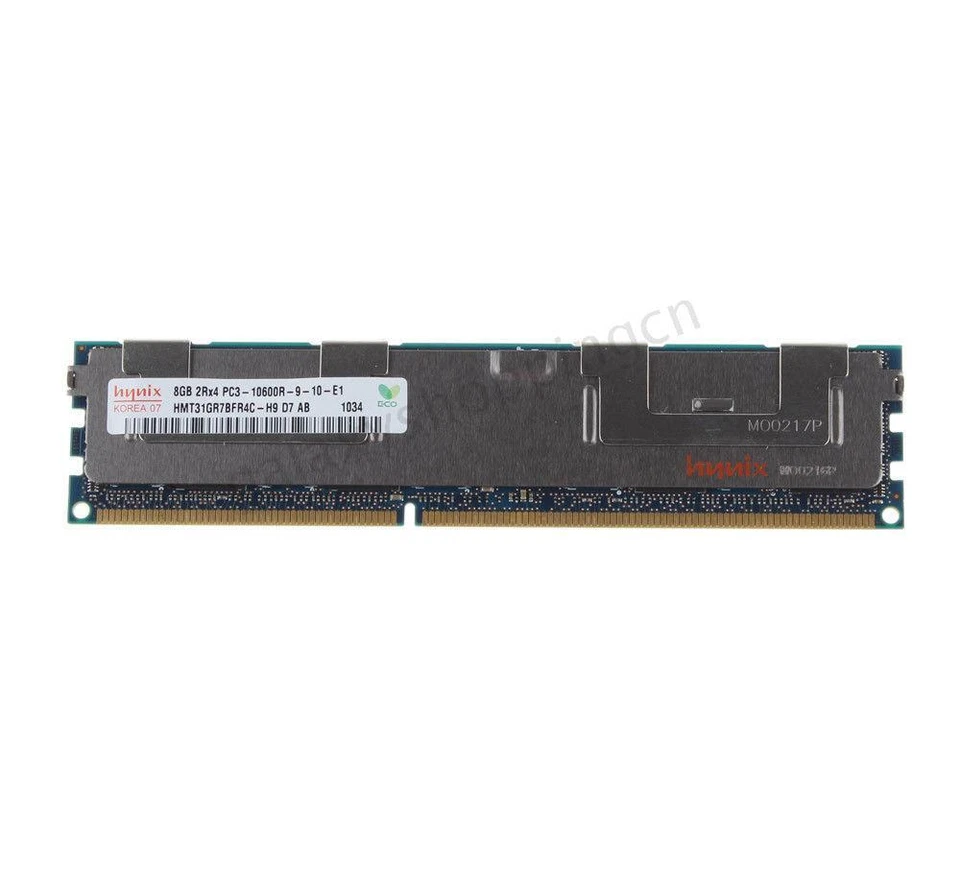 16GB Hynix DDR3 2X 8GB 1333MHZ PC3-10600R 2RX4 ECC Reg-DIMM Server Memory RAM DD - Image 2 of 4