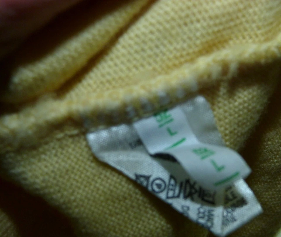 MÄRZ Pullunder Pullover gr. 52 / L Gelb Weste Herren Reine Schurwolle - Bild 3 von 4