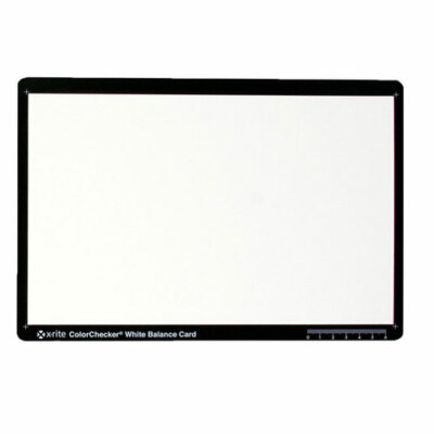 X-Rite ColorChecker White Balance Card M50101 full-size version 24