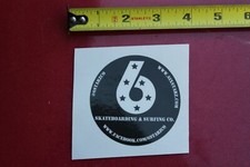 SIX STARZ 6starz Skateboarding and Surfing Company V16b Vintage Surfing STICKER