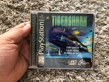 Tigershark (Sony PlayStation 1, 1997) Complete CIB Tested