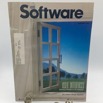 IEEE Software Mag 1989 User Interfaces, Functional Prog., Integrated Environment