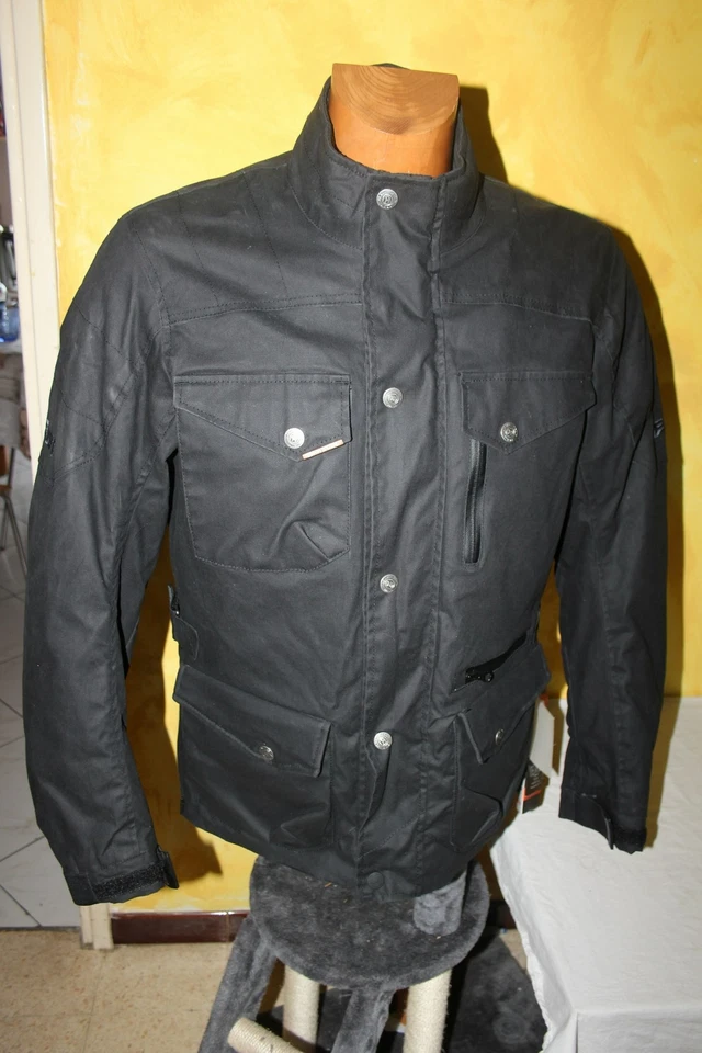 HEVIK - Veste Moto Touring  Portland   Noir -  Homme Taille L - Photo 2/4