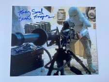 TONY SMART In Person Signed Autograph 20x25cm Star wars
