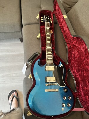 Custom Shop Gibson SG Standard 61 Blue Sparkle | eBay