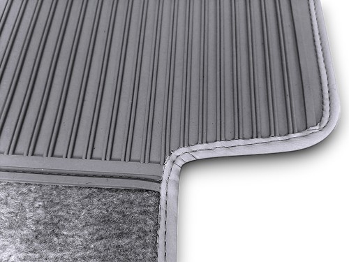 Alfombrillas De Piso Para Mercedes Benz SL107 R107/107 4 Piezas RHD Gris - Imagen 3 de 9